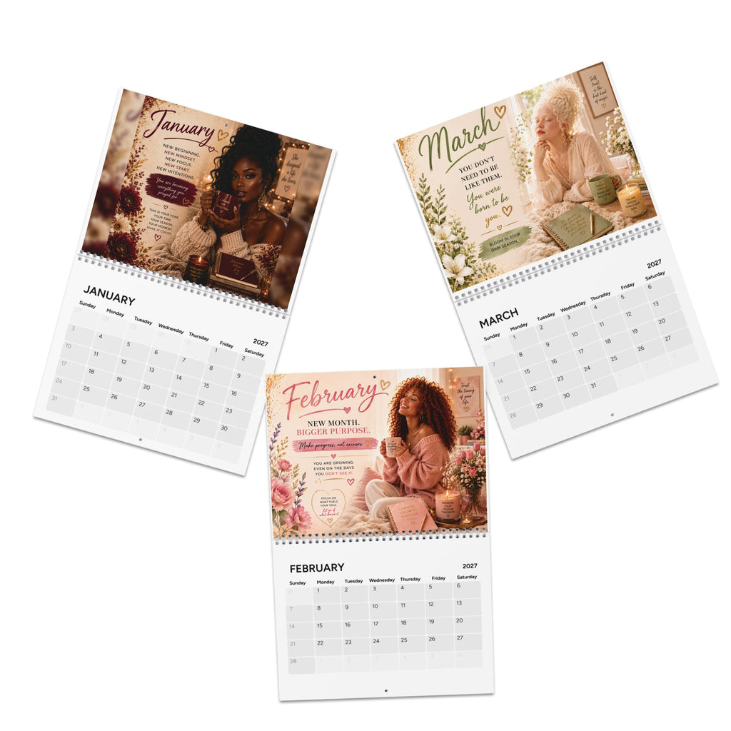 2027 Becoming Wall Calendar