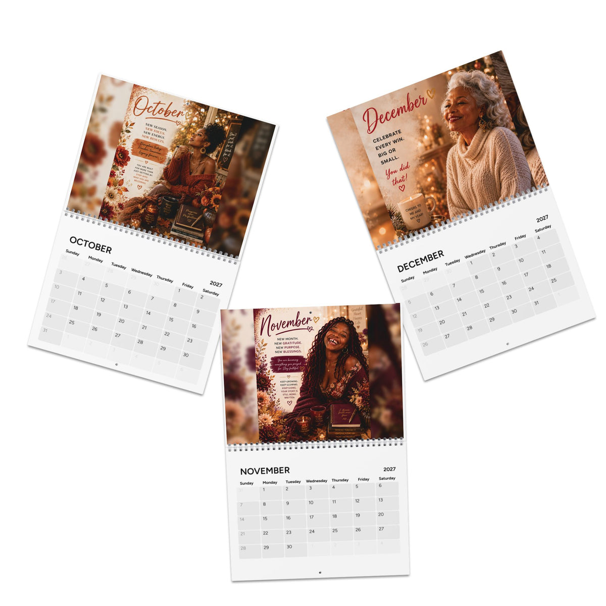2027 Becoming Wall Calendar