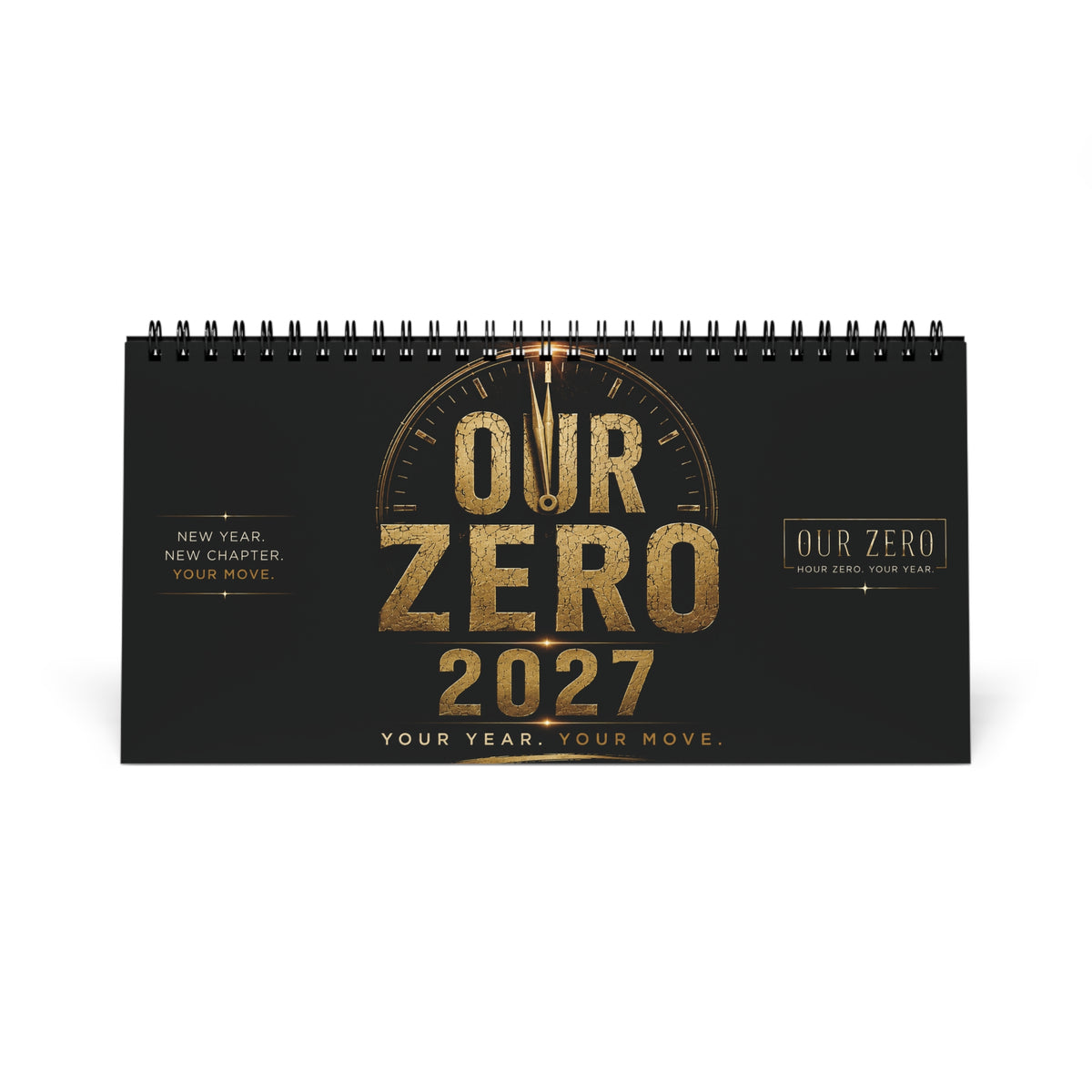 2027 0ur Zer0 Desk Calendar