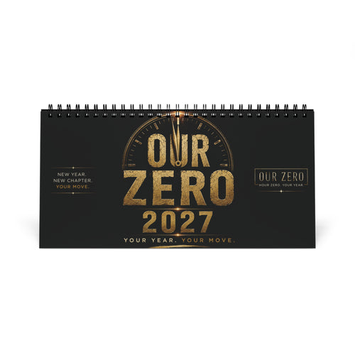 2027 0ur Zer0 Desk Calendar